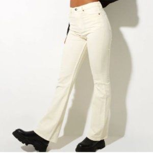 Bootleg Jeans in Buttermilk Motel Rocks